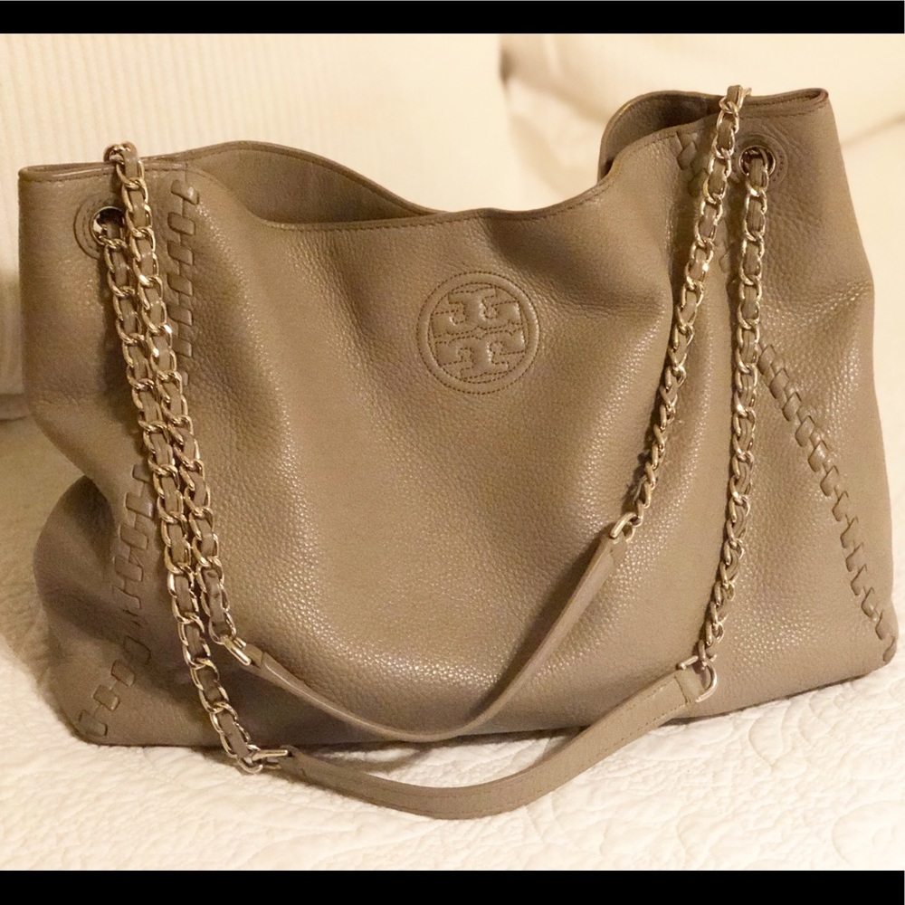 Tory Burch Marion Chain Slouchy Shoulder Bag